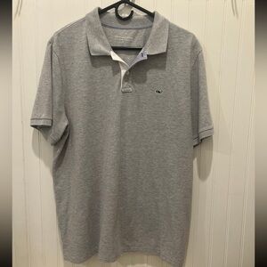 Vineyard vines men polo shirt, size L
